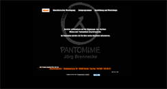 Desktop Screenshot of brennecke-pantomime.de
